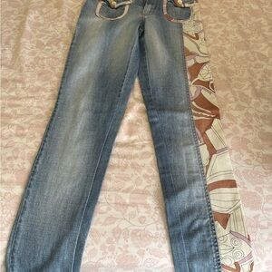 D&G Light Blue Straight Leg Jeans